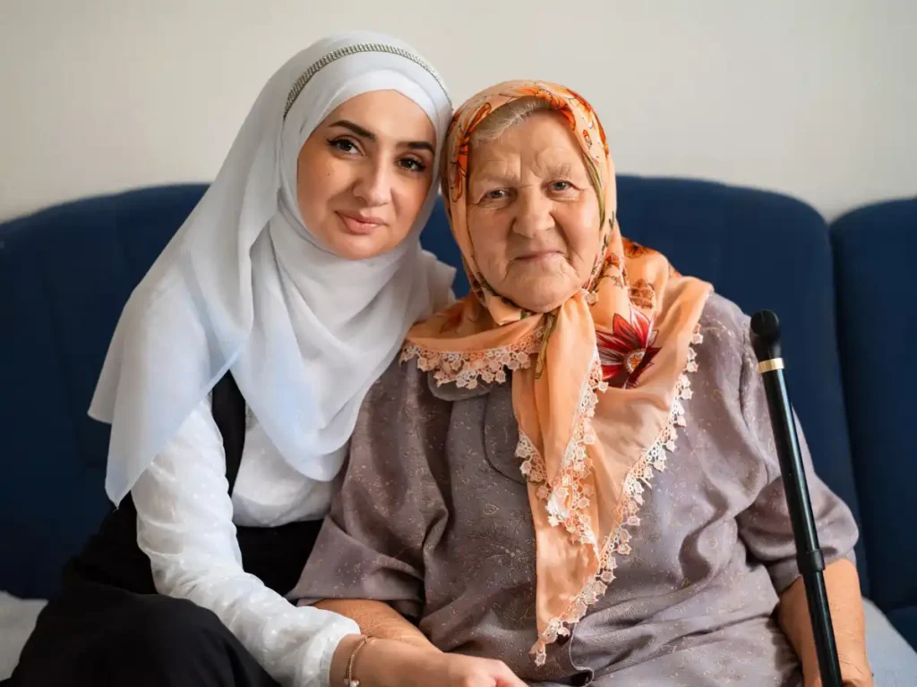 Muslim live in care in London